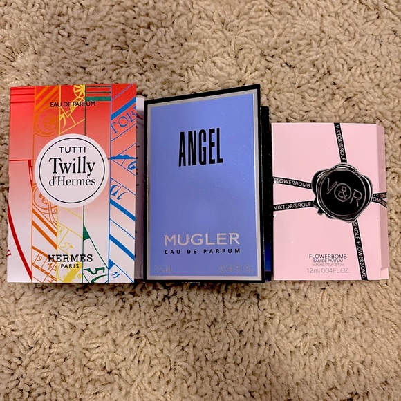 Bundle of 3 Samples for Wonen HERMES • MUGLER • VICTOR&ROLF - Picture 1 of 10